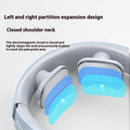 Electric Neck Massager EMS Pulse Rechargeable USB Cervical Traction Therapy Massage Stimulator Pain Relief Heating Function